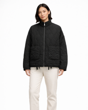 Seraphina Chaqueta Mujer Elegante – Chaqueta Abotonada con Bolsillos, Chaqueta Casual Chic