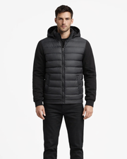 Ronan miesten hupullinen takki – kevyt streetwear-tyylinen rento takki