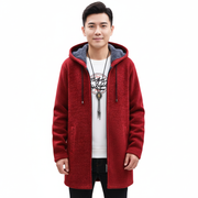 Jeff Kurtka zimowa męska – Elegancka ciepła kurtka z regulowanym kapturem i zamkiem błyskawicznym