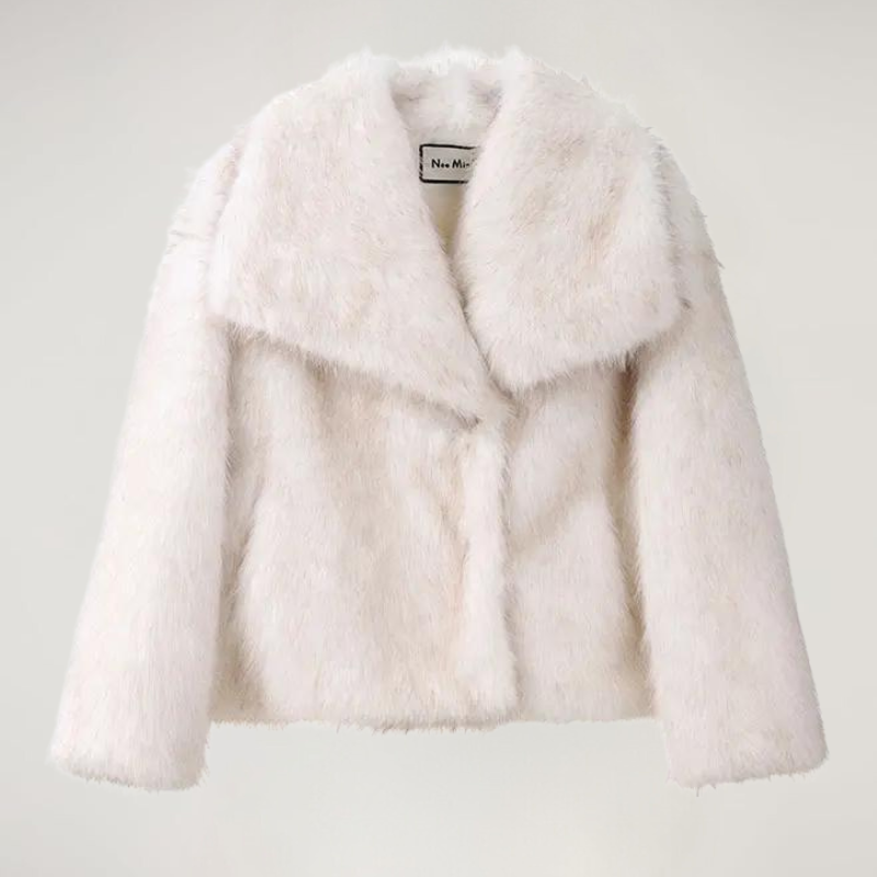 Liliana Manteau Luxe Femme – Płaszcz z sztucznego futra ultra-miękki w eleganckim stylu na zimę