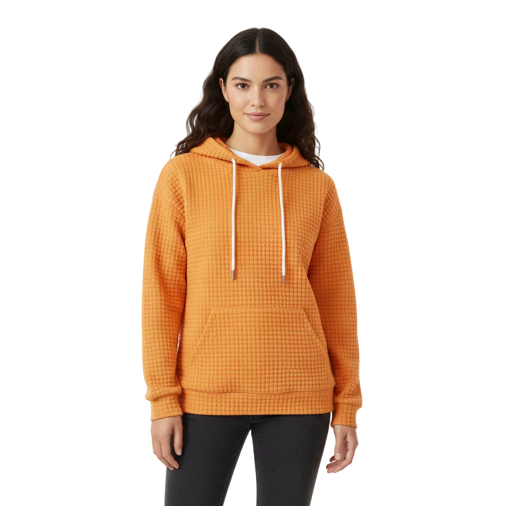 Laura Hoodie Femme à Cordon – Sweat en Coton Doux Coupe Décontractée