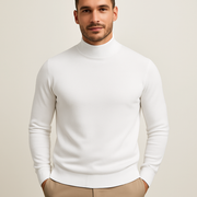 Leonardo Pull Col Roulé Homme – Maille Douce Premium au Style Moderne et Élégant