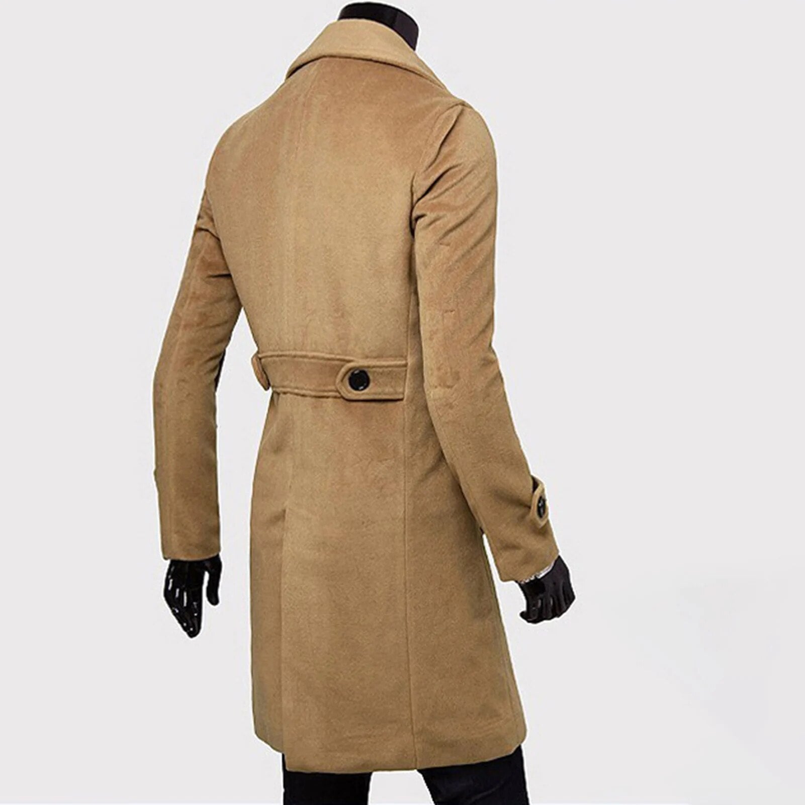 Titus Trench Long Men Lunero Eindhoven – British Trench Straight Cut Double Breasted