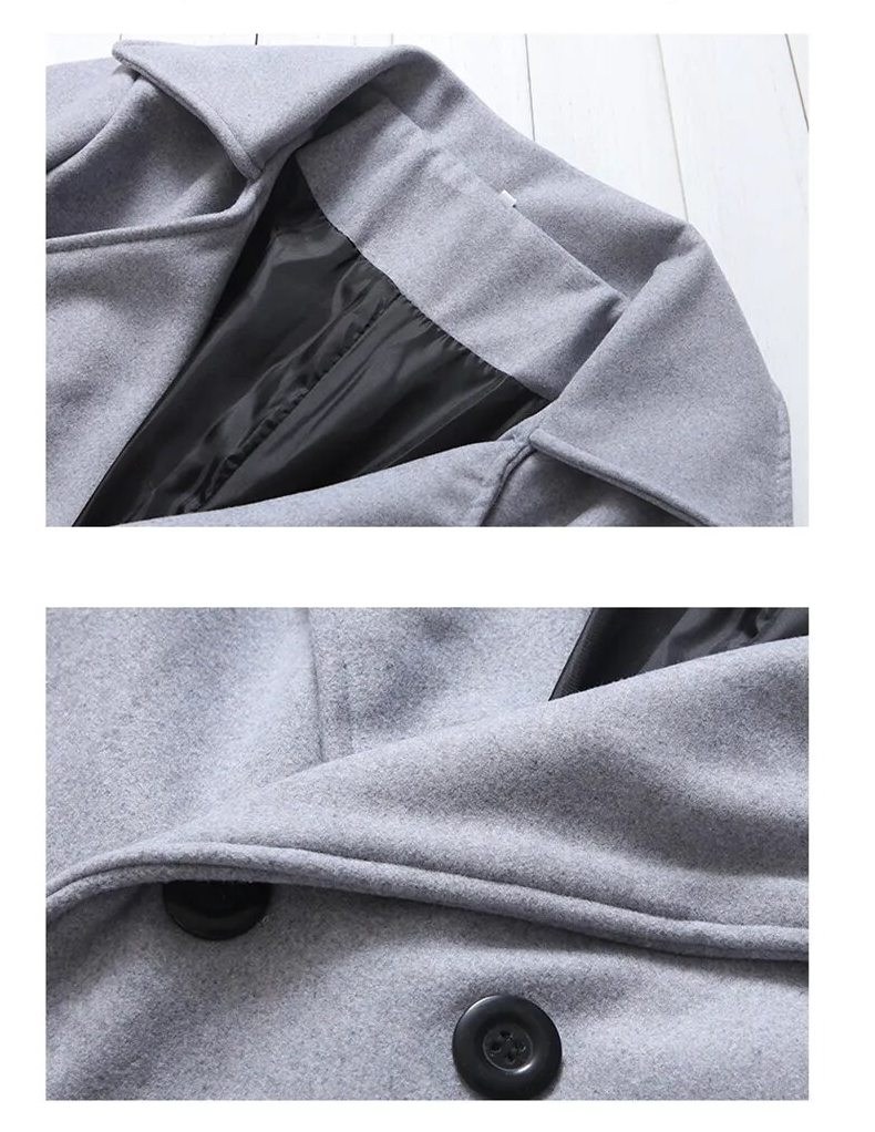 Titus Trench Long Men Lunero Eindhoven – British Trench Straight Cut Double Breasted