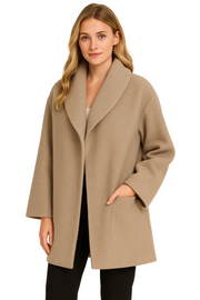 Melany γυναικείο trenchcoat – μακρύ ζεστό παλτό με κλασικό στυλ και κομψό κόψιμο