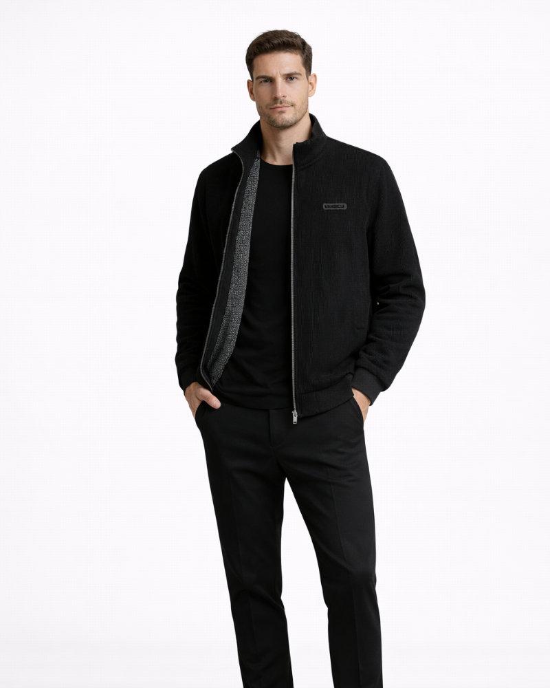 Lloyd Veste Homme Velours Côtelé – Coupe Décontractée, Col Chemise, Veste Boutonnée