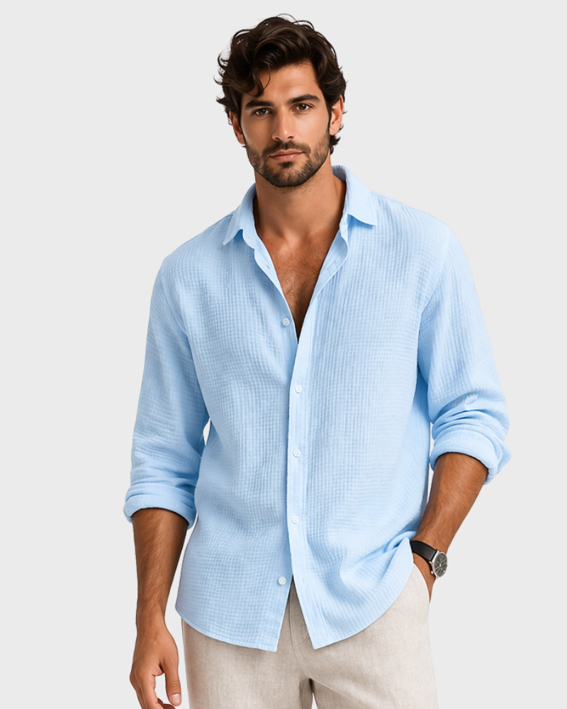 Jackson Herrenhemd – Lange Ärmel, Klassischer Schnitt & Eleganter Casual-Stil