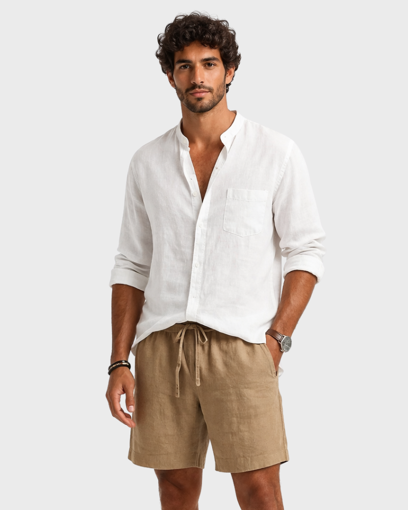 Devon Short Homme – Lekka Tkanina, Komfortowy Krój i Elegancki Styl Letni