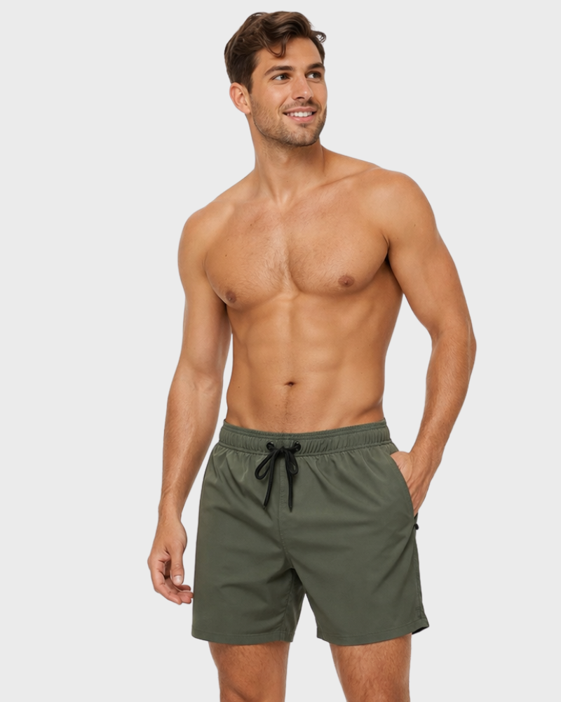 Ryan Short Sport Hombre – Corte Recto, Cintura Elástica y Estilo Moderno Confortable