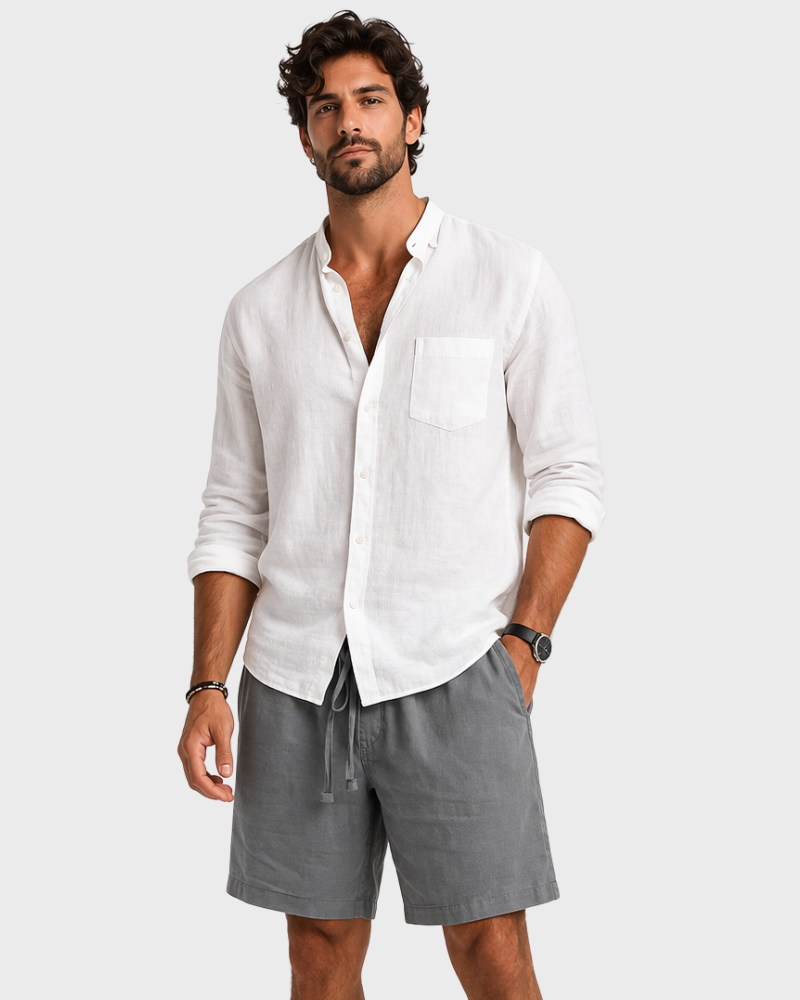 Devon Short Homme – Lekka Tkanina, Komfortowy Krój i Elegancki Styl Letni