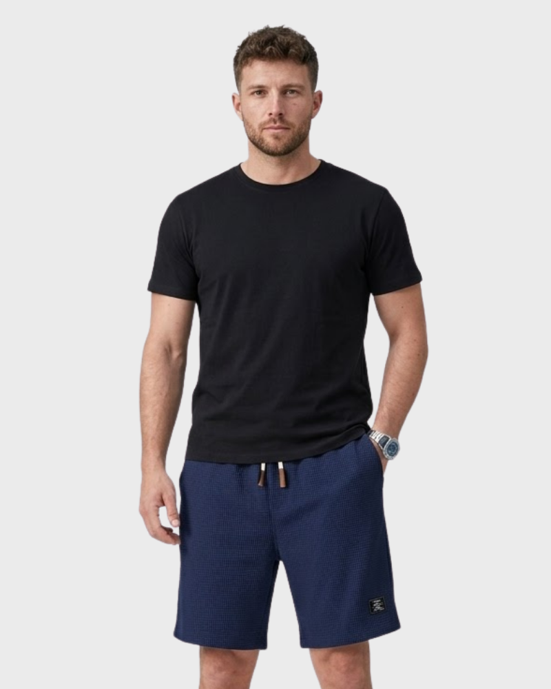 Henry Short Homem Verão – Corte Casual Elegante & Tecido Leve e Respirável