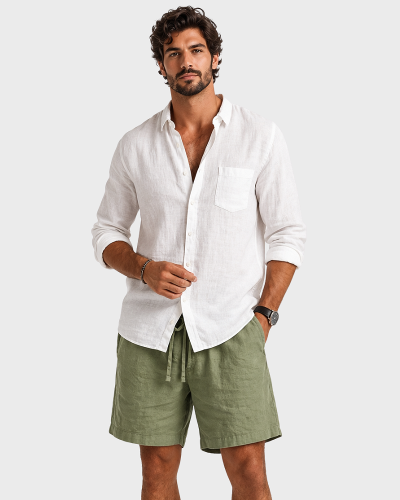 Devon Short Homme – Lekka Tkanina, Komfortowy Krój i Elegancki Styl Letni