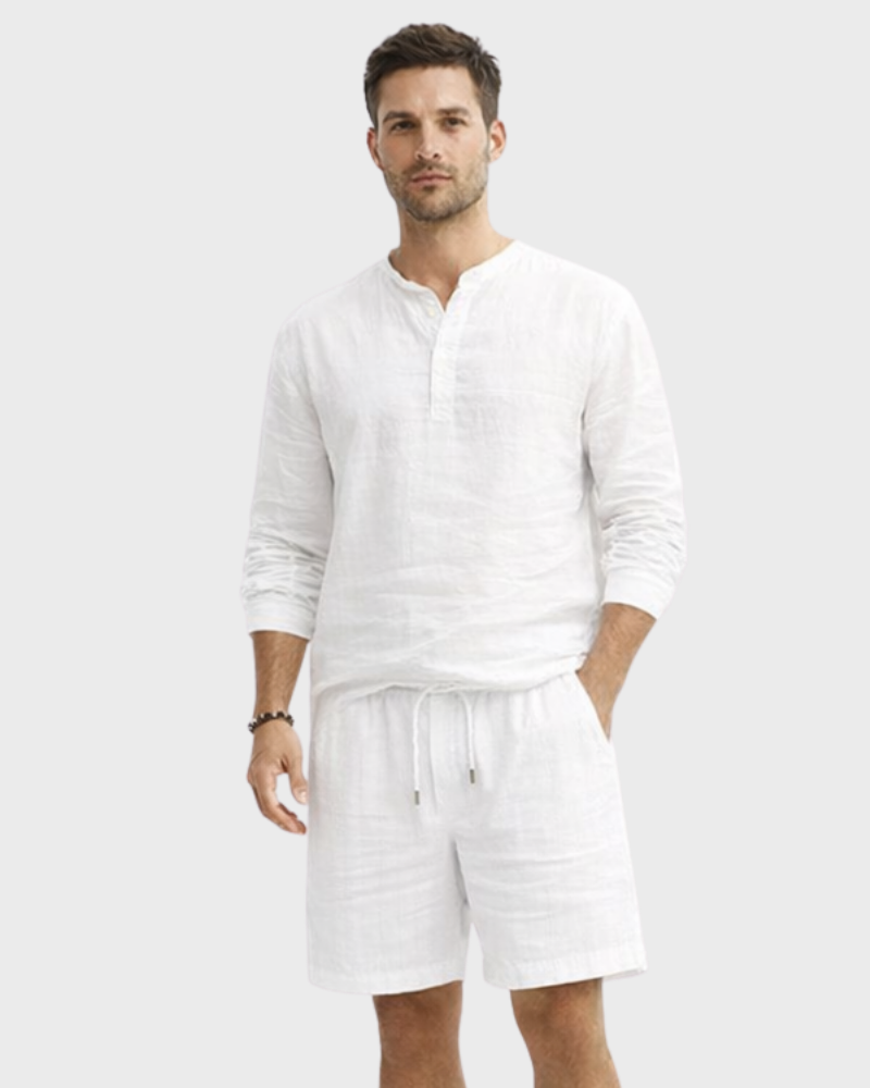 Aiden Short Homme – Coupe Ample, Taille Élastique & Tissu Léger Séchage Rapide