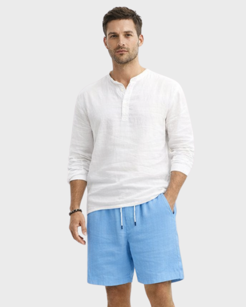 Aiden Short Homme – Coupe Ample, Taille Élastique & Tissu Léger Séchage Rapide