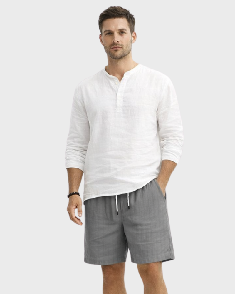 Aiden Short Homme – Coupe Ample, Taille Élastique & Tissu Léger Séchage Rapide