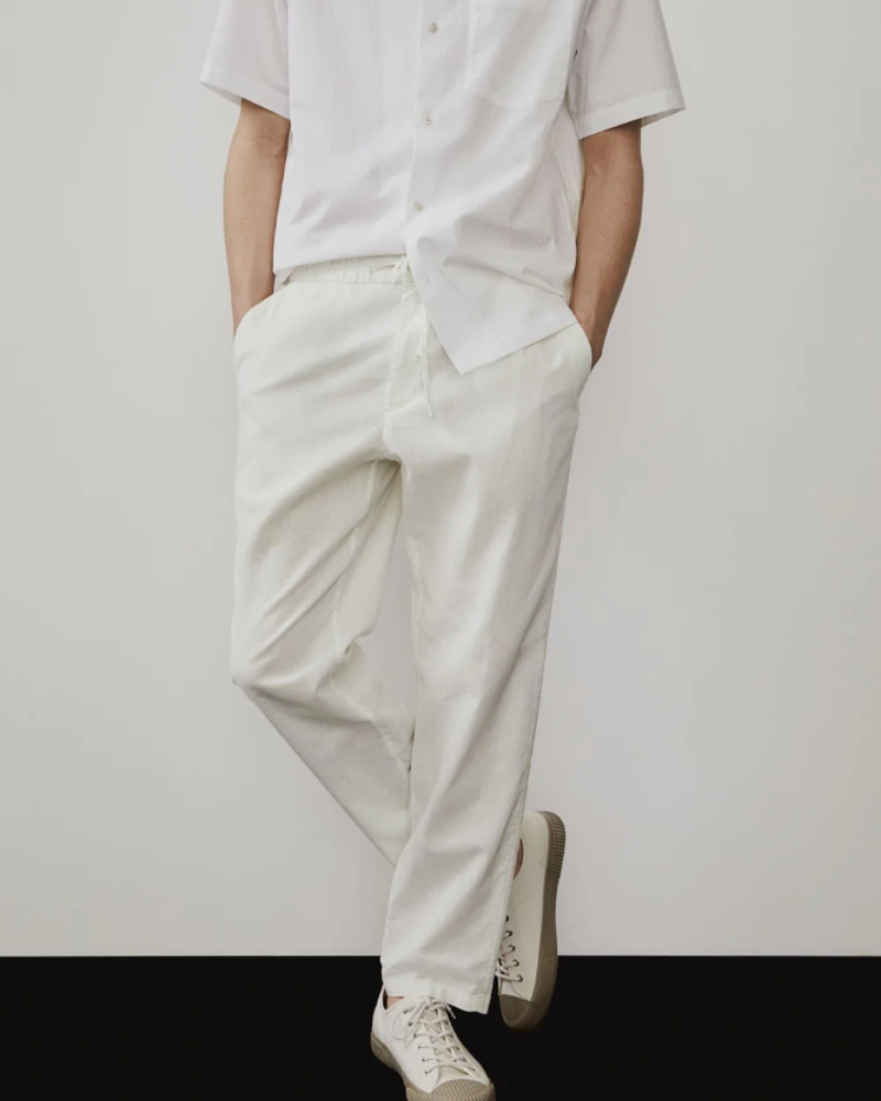 Preston Herrenhose – Lässige Hose mit elastischem Bund, schmaler Schnitt, eleganter Casual-Stil