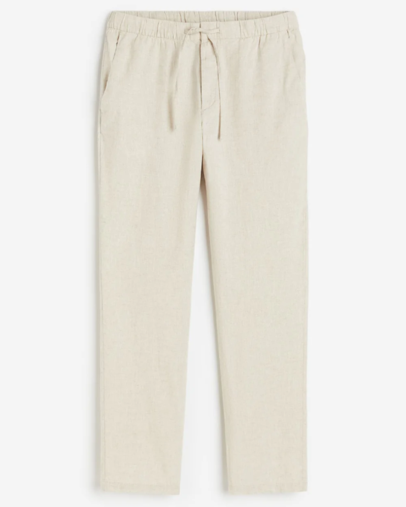 Preston Herrenhose – Lässige Hose mit elastischem Bund, schmaler Schnitt, eleganter Casual-Stil