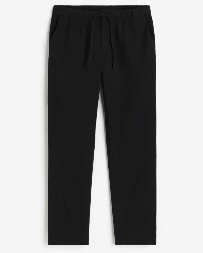 Preston Herrenhose – Lässige Hose mit elastischem Bund, schmaler Schnitt, eleganter Casual-Stil