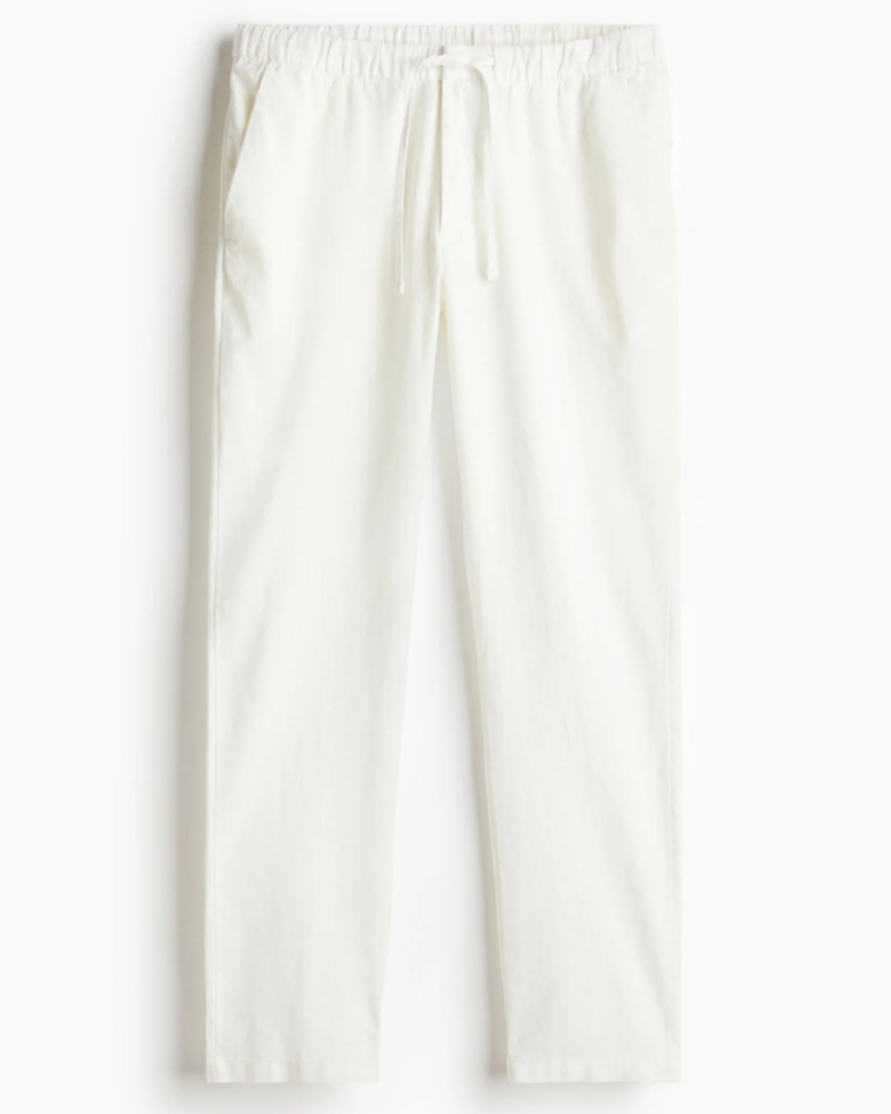 Preston Herrenhose – Lässige Hose mit elastischem Bund, schmaler Schnitt, eleganter Casual-Stil
