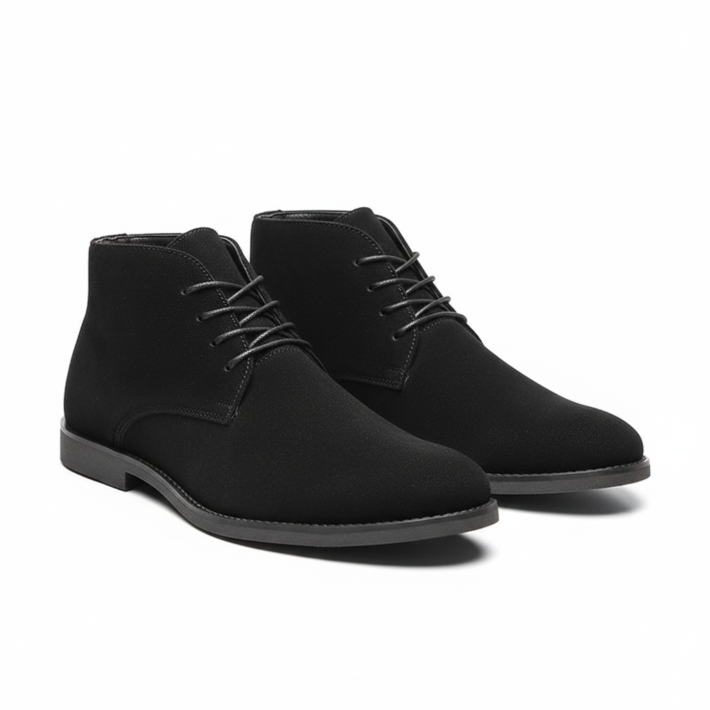 Noah Desert-Stiefeletten Herren – Bequeme Wildlederschuhe mit rutschfester Sohle