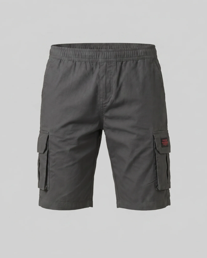 Declan Short Cargo til mænd – Bermuda med flere lommer, åndbar, afslappet pasform, casual stil