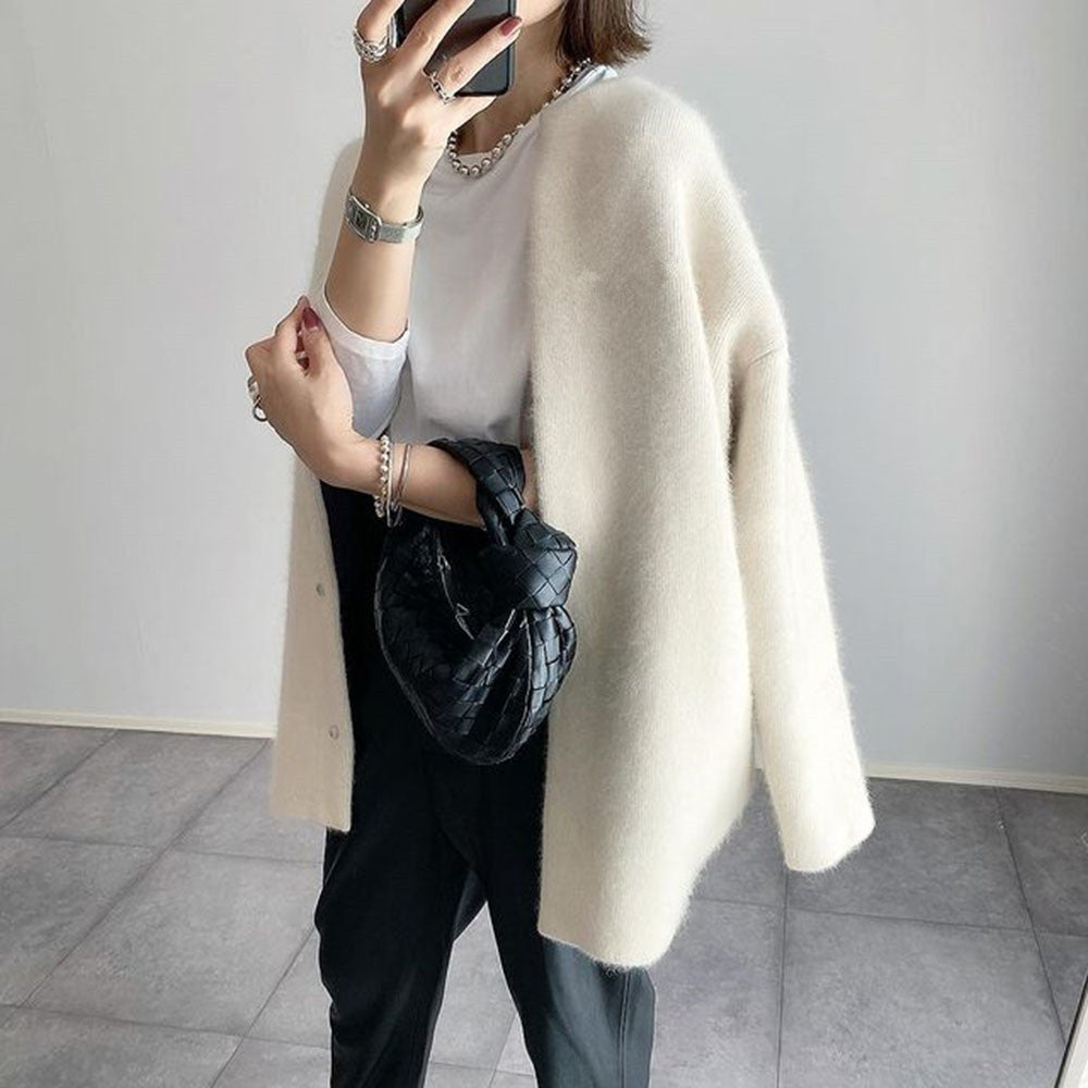 Amélie Cardigã Mulher – Casaco em Algodão Elegante e Leve com Estilo Sofisticado
