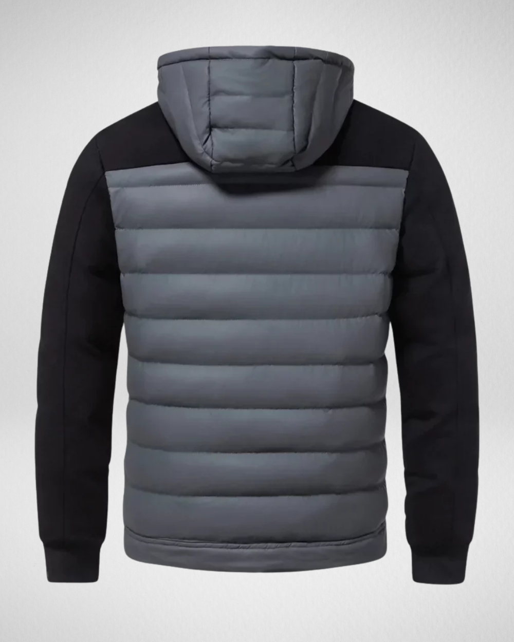 Benjamin chaqueta acolchada hombre – abrigo ligero acolchado para otoño e invierno con cierre de cremallera y bolsillos