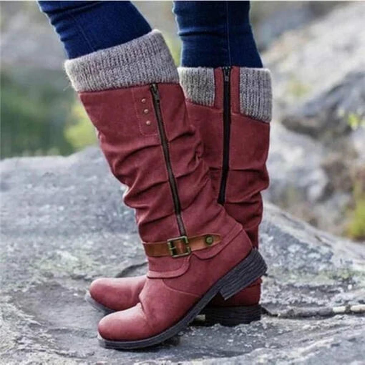 Zoey Bottes Femme – Optymalny Komfort z Podeszwą Antypoślizgową