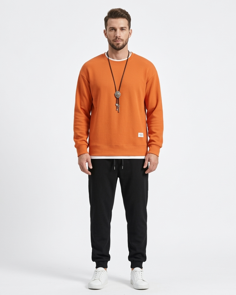 Amandine Lightweight Men's Tracksuit – Urban Style Zip-Up Jacket & Jogging Pants Set