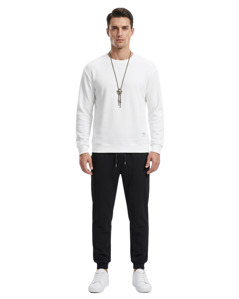 Amandine Lightweight Men's Tracksuit – Urban Style Zip-Up Jacket & Jogging Pants Set