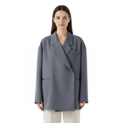 Sherry Blazer Oversize Ženski – Elegantna jakna širokog kroja s modernim bezvremenim stilom