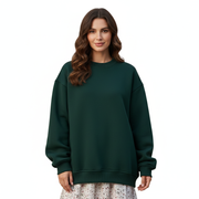 Rosie Pull Oversize Femme – Pohodlná mikina s kulatým výstřihem, dlouhými rukávy a volným střihem