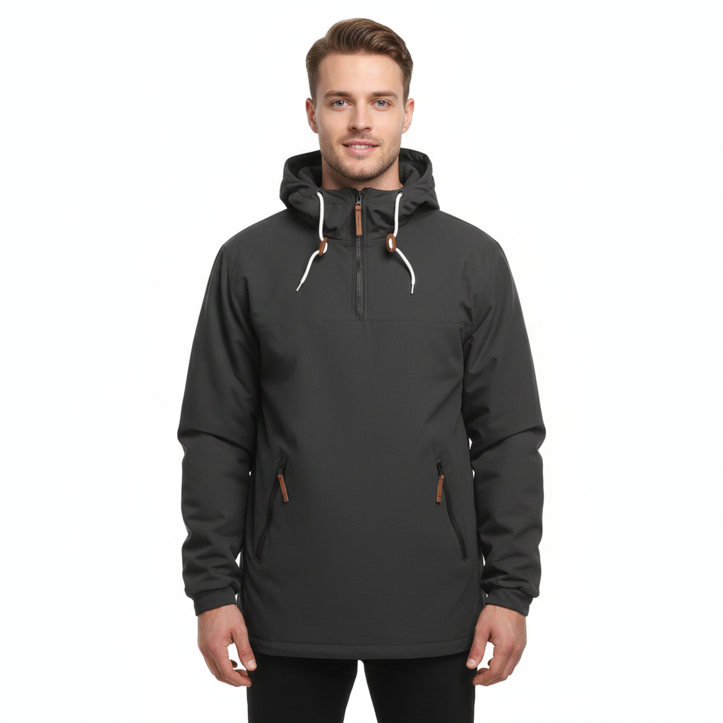 Jess Winter Hoodie for Men – Warm Sweatshirt with Hood, Zipped Pockets & Sporty Style