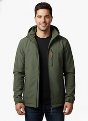 Robert Veste Outdoor Pánska Nepremokavá a Vetruodolná – Priedušná a Ľahká na Celý Rok