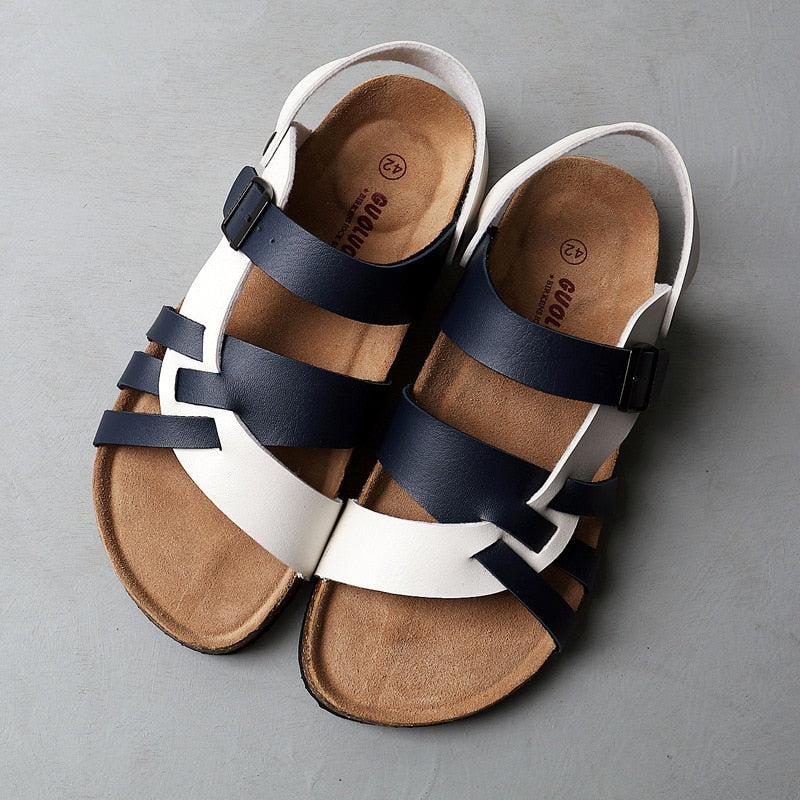 Women's Kim Sandals – Leather Sandals with Comfortable Sole & Timeless Design for Everyday Use