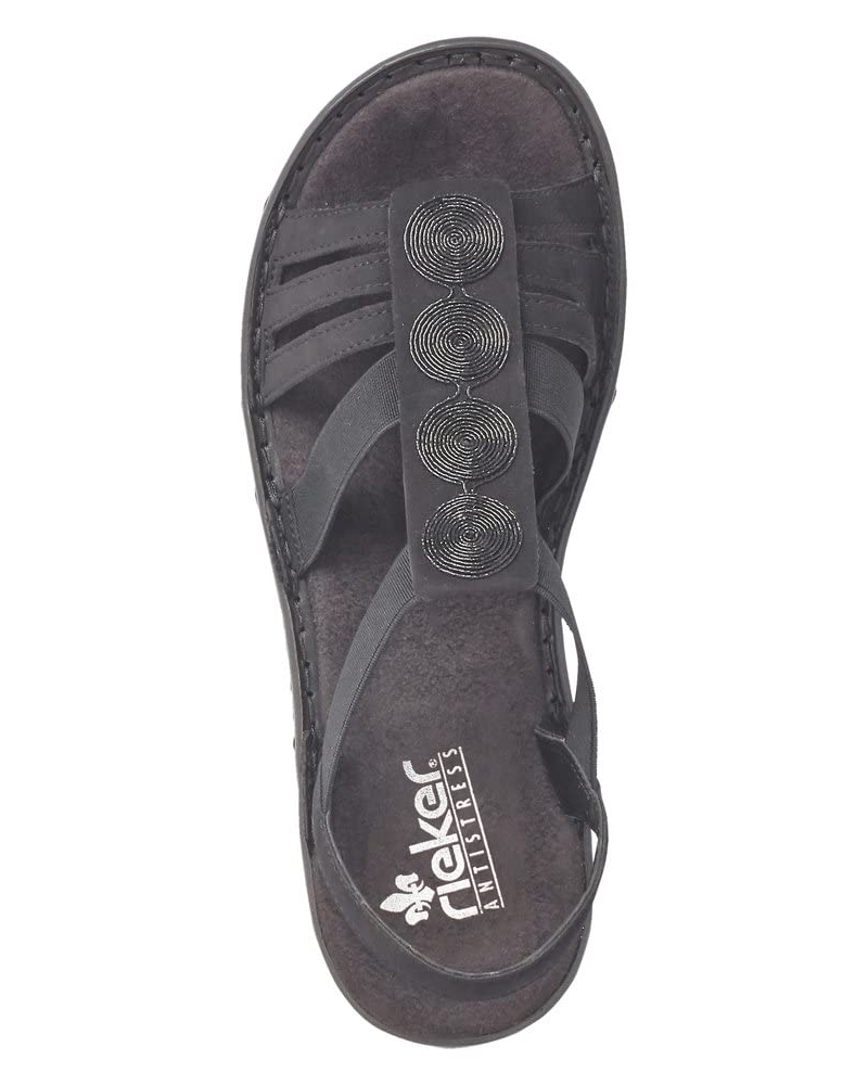Clover Sandali con Cinturini da Donna – Sandali Leggeri in Similpelle con Cinturino Posteriore