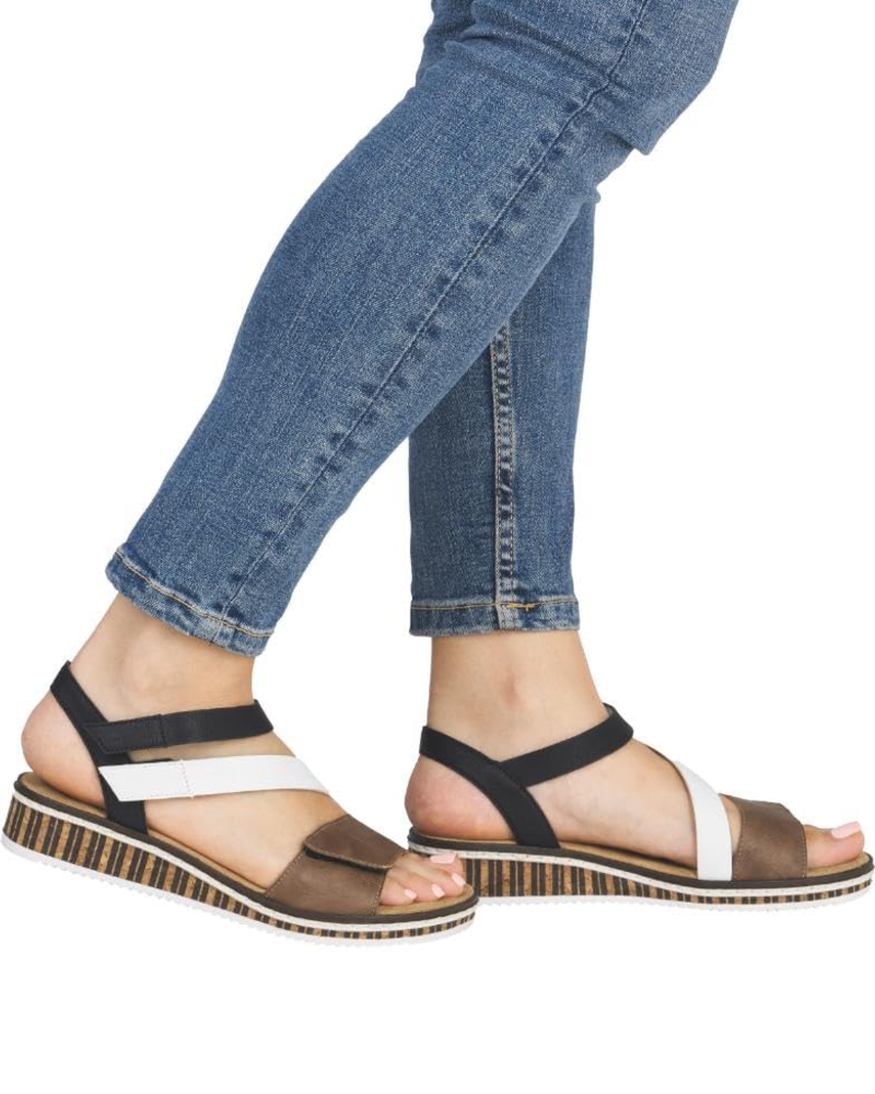 Maren Dames Sleehakken – Sandalen van Kunstleer met Achterband en Dempende Zool
