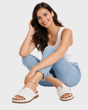 Clare Damen Ledersandalen – Elegantes, Atmungsaktives Design & Alltagstauglicher Komfort