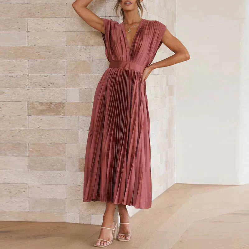 Dámský plisovaný župan Denise – nadčasová elegance a sofistikovaná textura, několik barev