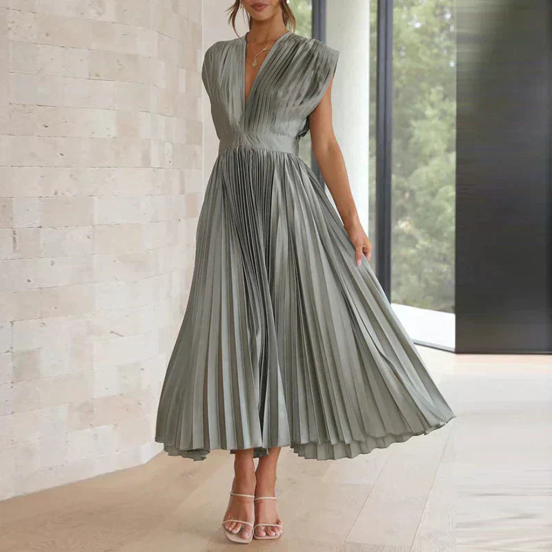 Dámský plisovaný župan Denise – nadčasová elegance a sofistikovaná textura, několik barev