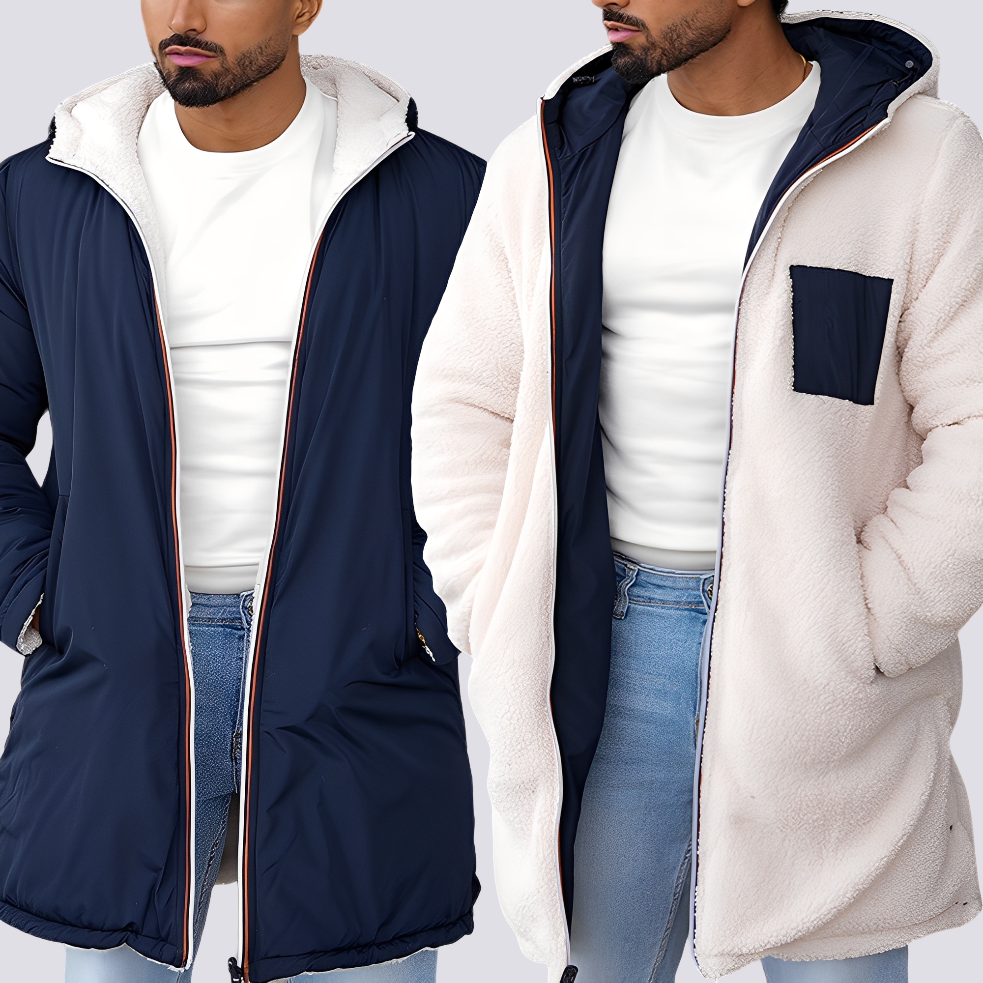 Hubert vestă termică pentru bărbați – palton de iarnă călduros cu design modern pentru utilizare zilnică și în aer liber