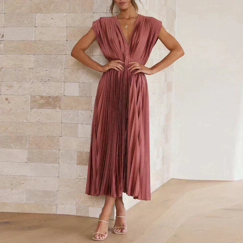 Dámský plisovaný župan Denise – nadčasová elegance a sofistikovaná textura, několik barev