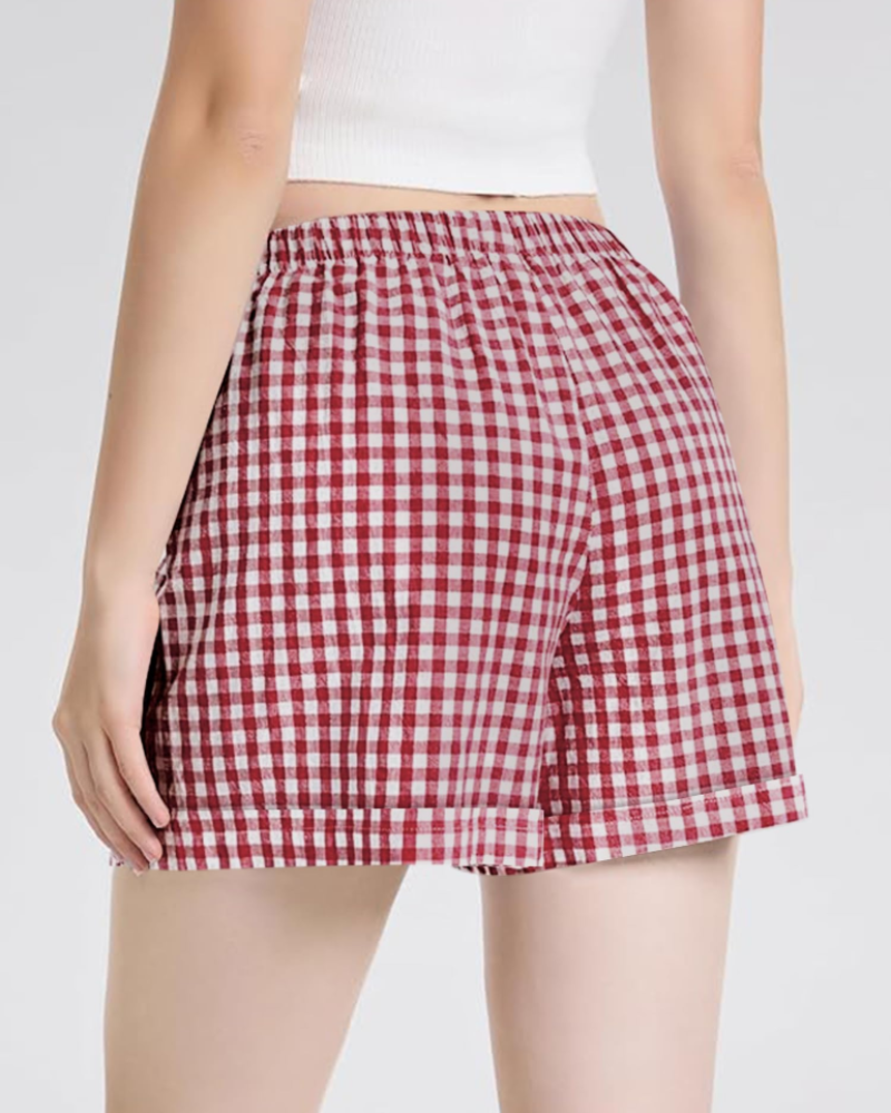 Jasmine Damen-Shorts aus Baumwolle – High-Waist-Shorts mit Taschen