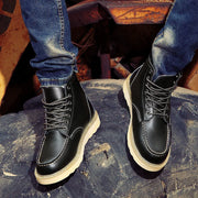 Tyler Bottes Męskie Zimowe Vintage – Ciepłe, Wygodne i Podeszwa Wyściełana