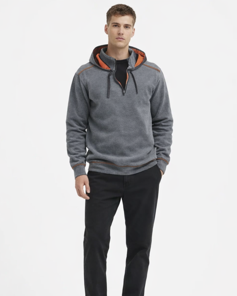 Adrien Hanorac cu Glugă Bărbați Termic – Hanorac Cald și Respirabil Stil Outdoor