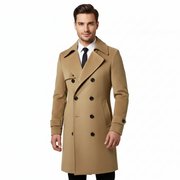 Titus Trench Long Men Lunero Eindhoven – British Trench Straight Cut Double Breasted