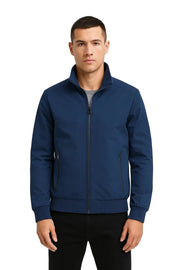 Bradford Veste Zippée Homme– Coupe Légère Mi-Saison avec Col Montant & Style Épuré
