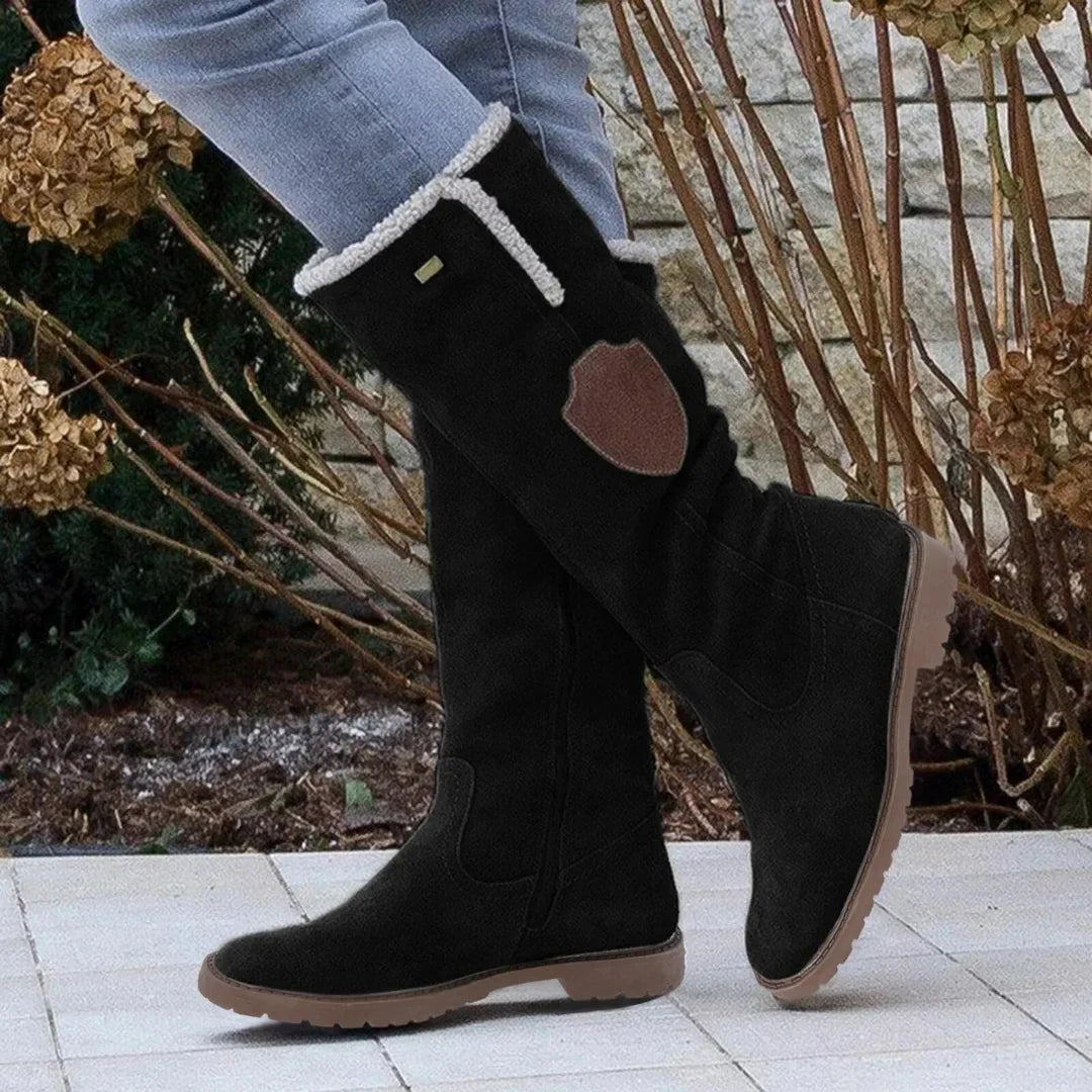 Linda Bottes d’Hiver Femme – Doublure Chaude, Imperméables & Semelle Antidérapante