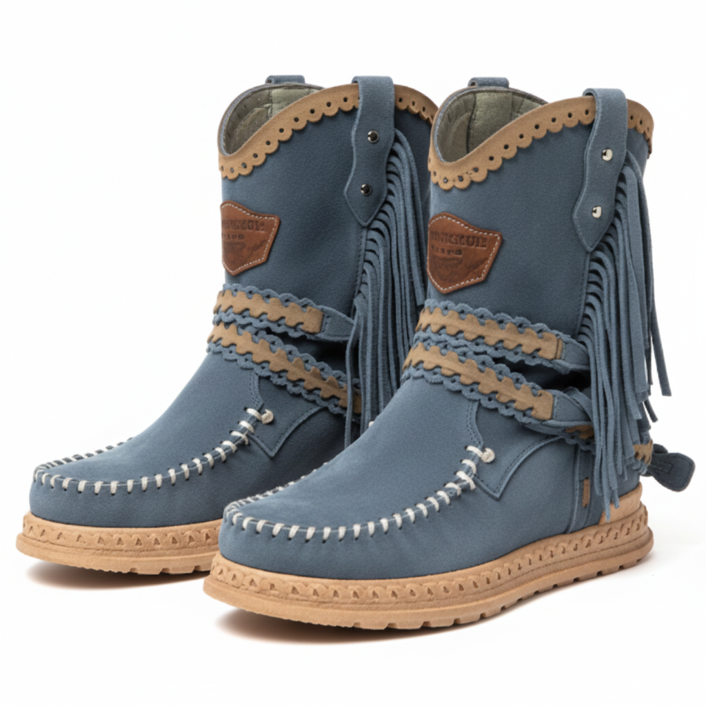 Sherine Women's Suede Shoes – Comfortable Sneakers with Cushioned & Non-Slip Sole