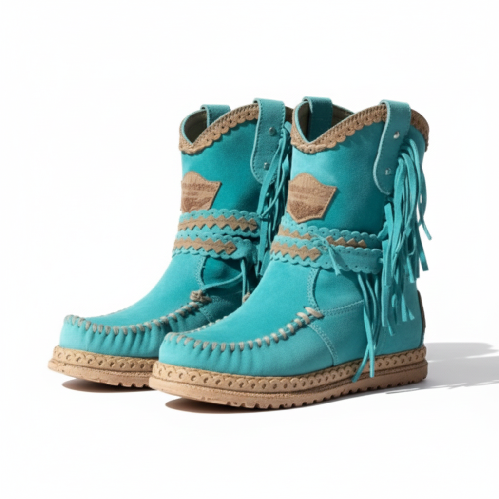 Sherine Women's Suede Shoes – Comfortable Sneakers with Cushioned & Non-Slip Sole